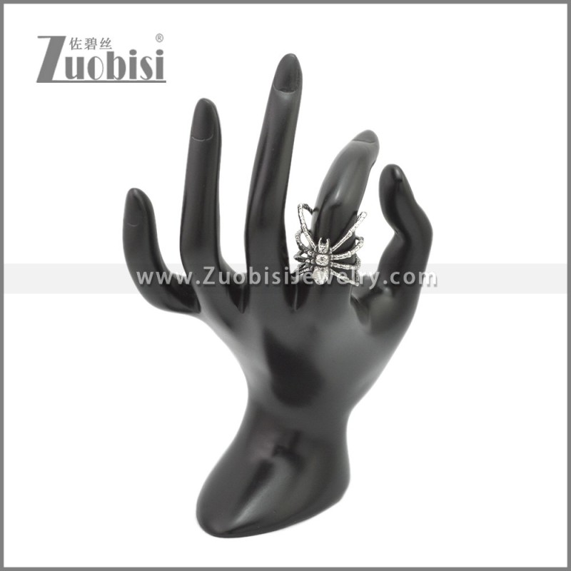 Stainless Steel Spider Rings r009207SA