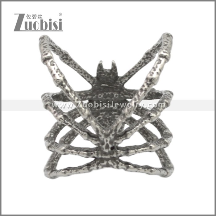 Stainless Steel Spider Rings r009207SA