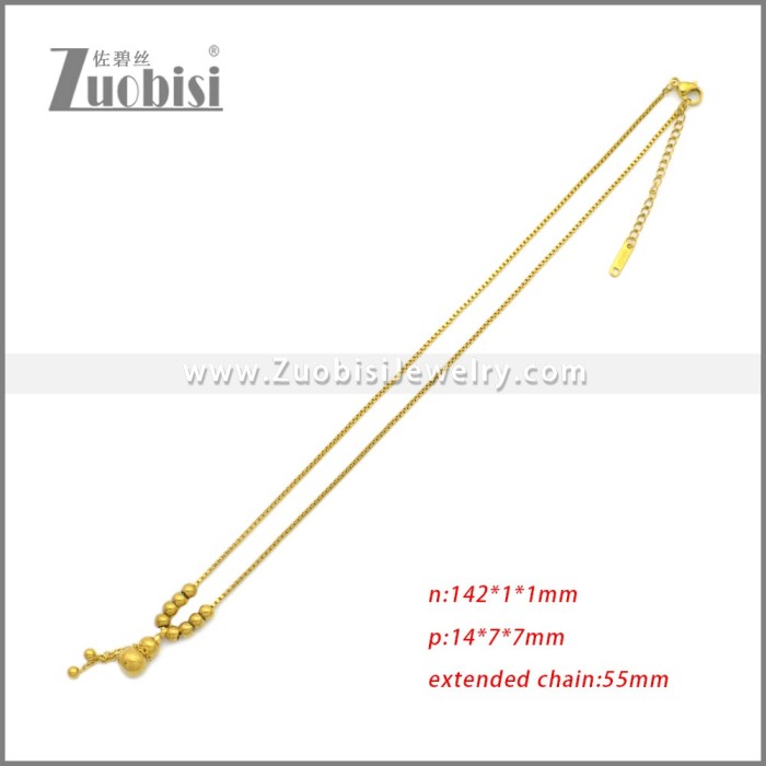 Stainless Steel Necklaces n003289G