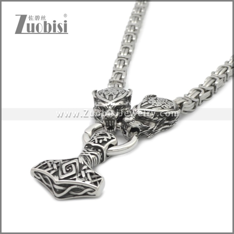 Stainless Steel Necklaces n003283S23