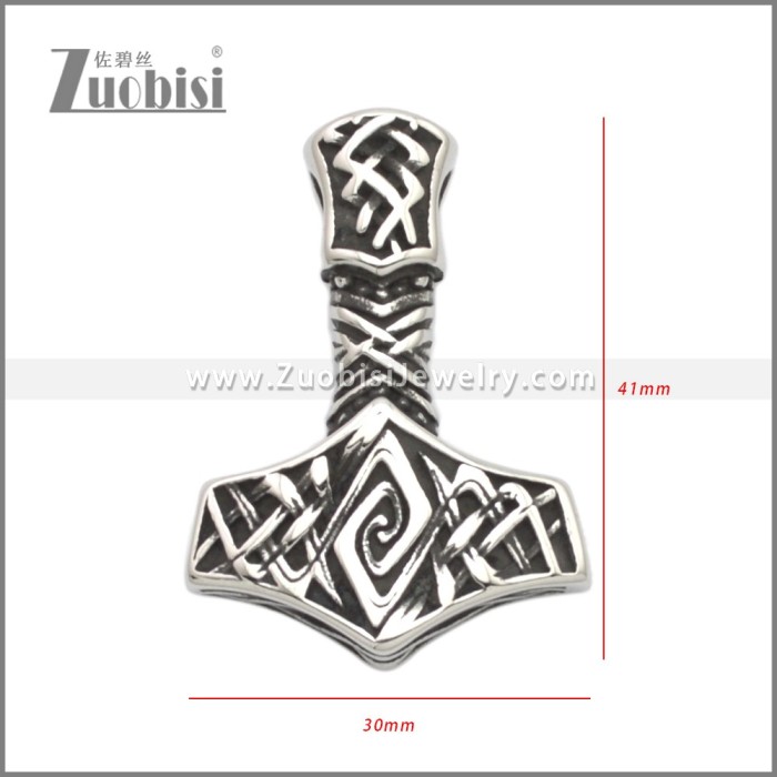 Stainless Steel Pendants p011300SA