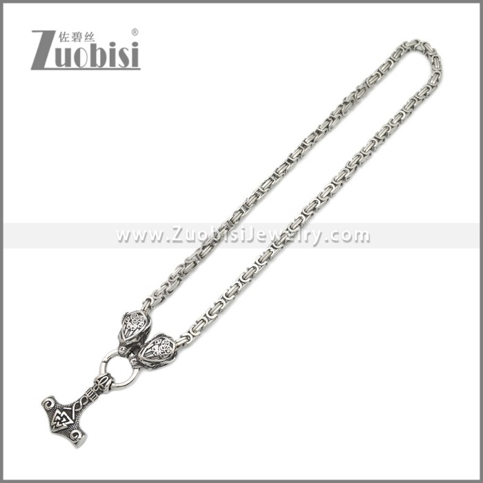 Stainless Steel Necklaces n003283S20