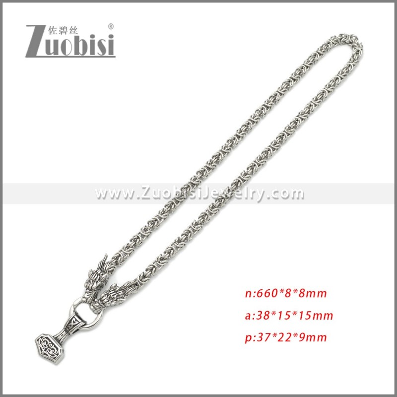 Stainless Steel Necklaces n003284S21