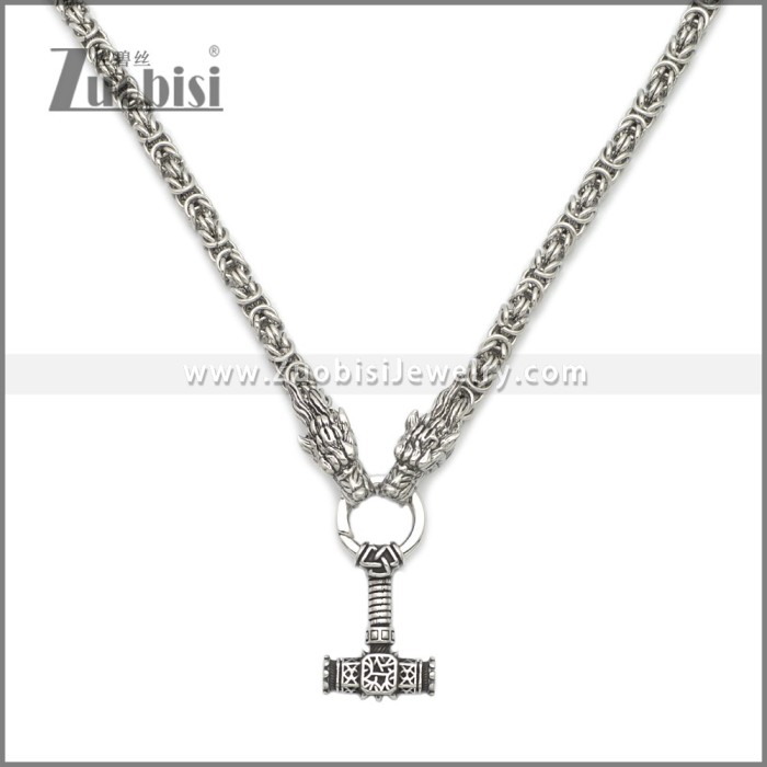 Stainless Steel Necklaces n003284S18
