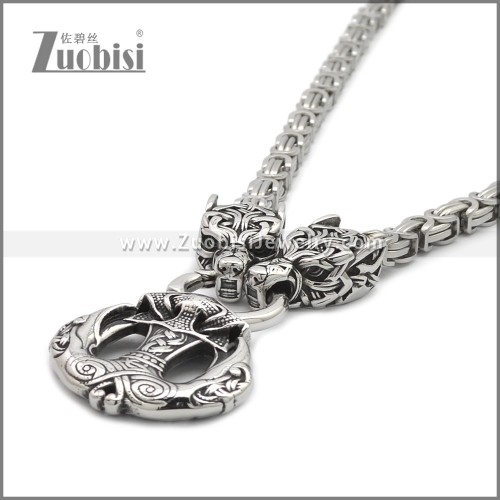 Stainless Steel Necklaces n003285S22