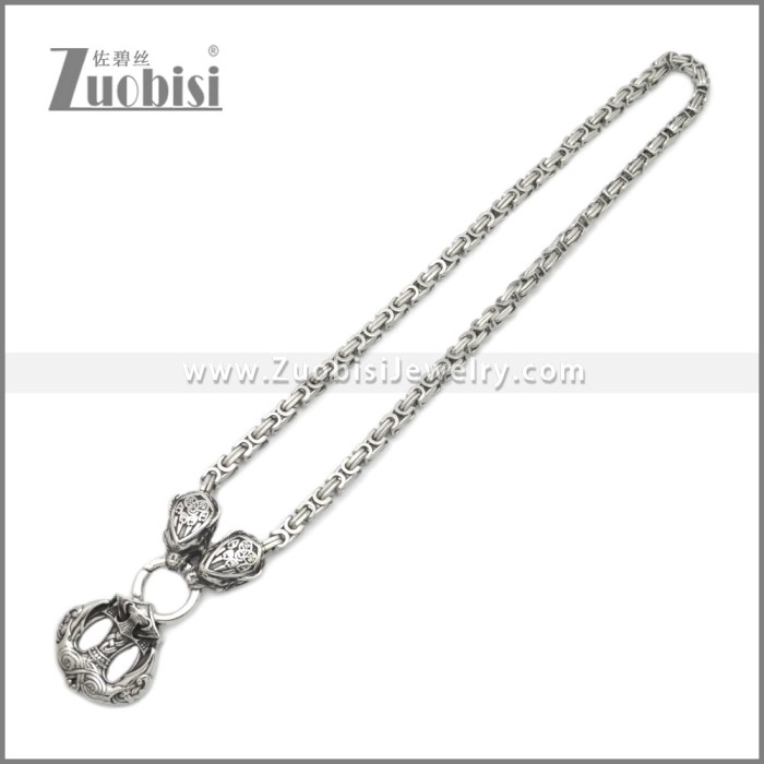 Stainless Steel Necklaces n003283S22