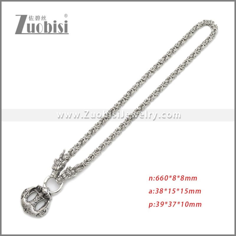 Stainless Steel Necklaces n003284S22