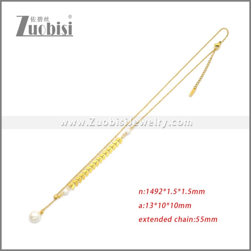 Stainless Steel Necklaces n003290G
