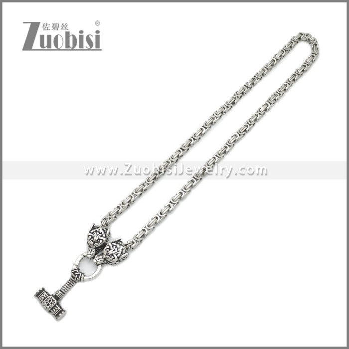 Stainless Steel Necklaces n003285S18