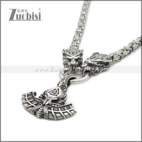 Stainless Steel Necklaces n003283S19