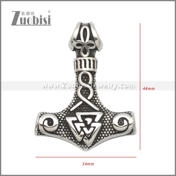 Stainless Steel Pendants p011297SA