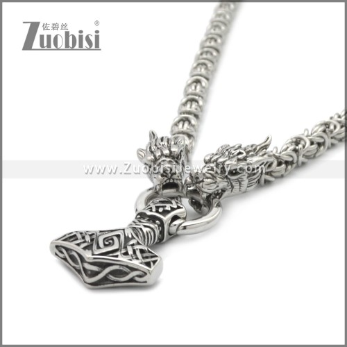 Stainless Steel Necklaces n003284S23