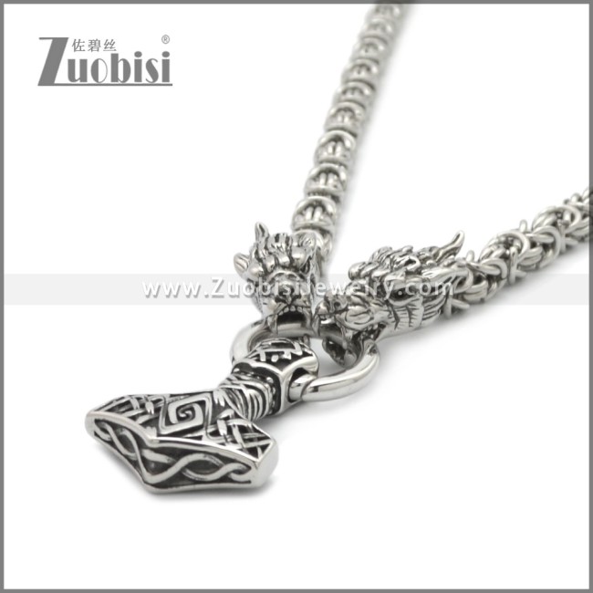 Stainless Steel Necklaces n003284S23