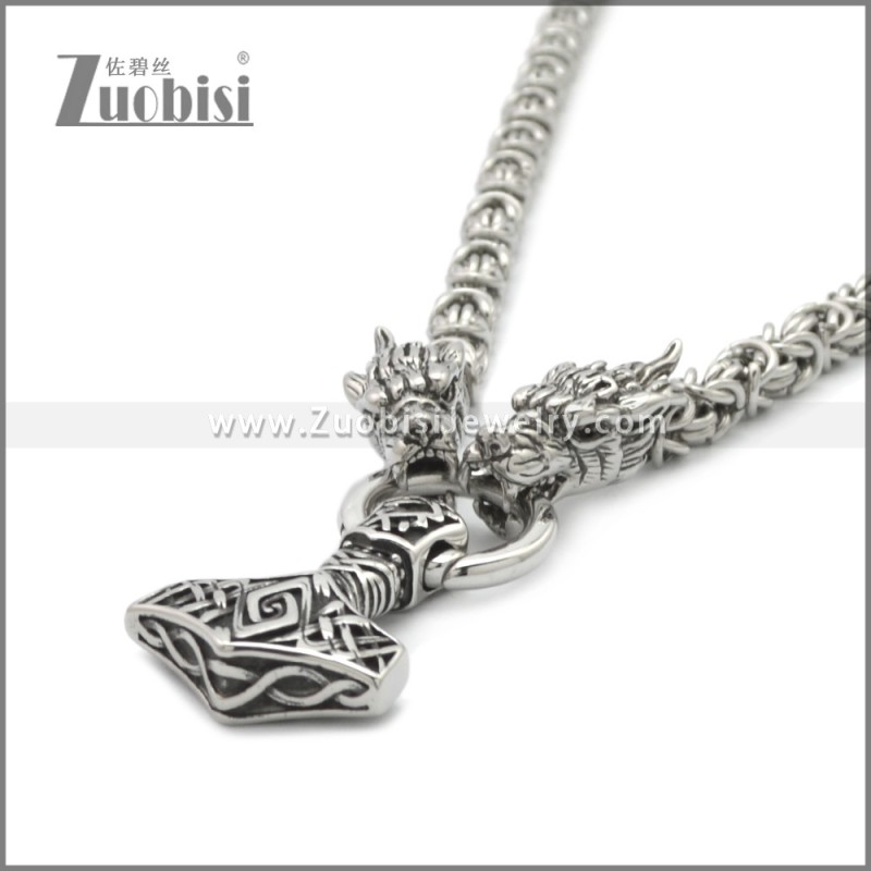 Stainless Steel Necklaces n003284S23