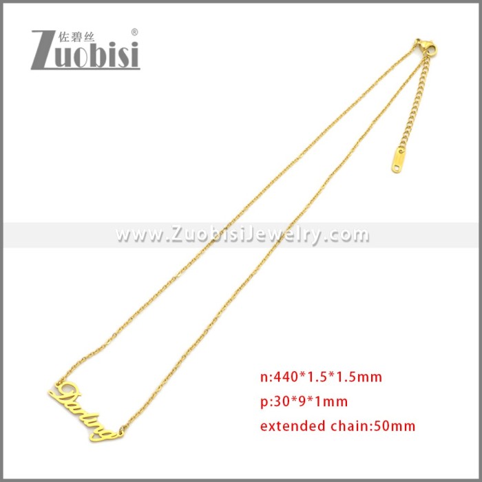 Stainless Steel Necklaces n003346G