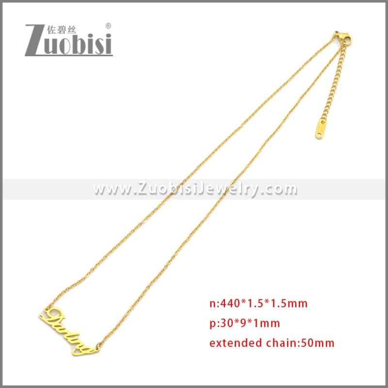 Stainless Steel Necklaces n003346G