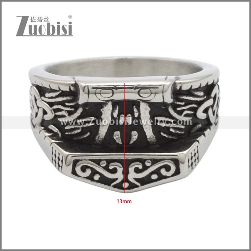 Stainless Steel Rings r009216SH