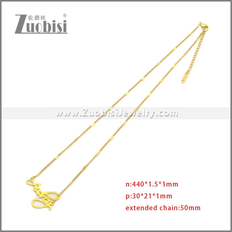 Stainless Steel Necklaces n003347G