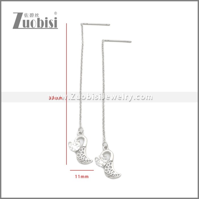 Stainless Steel Earrings e002254S