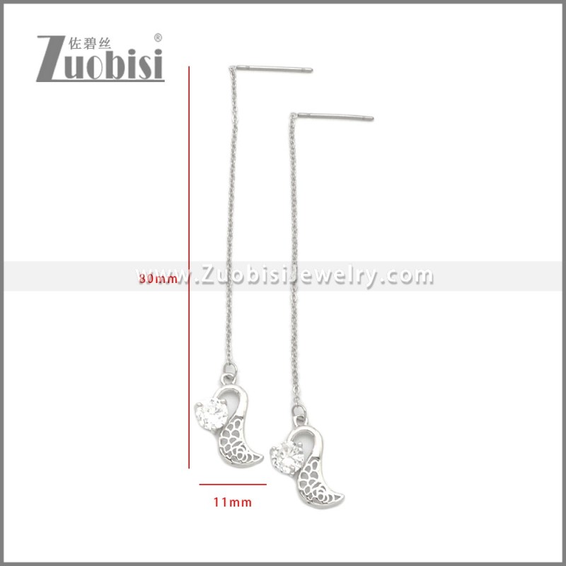 Stainless Steel Earrings e002254S