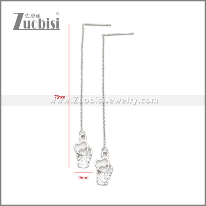 Stainless Steel Earrings e002252S