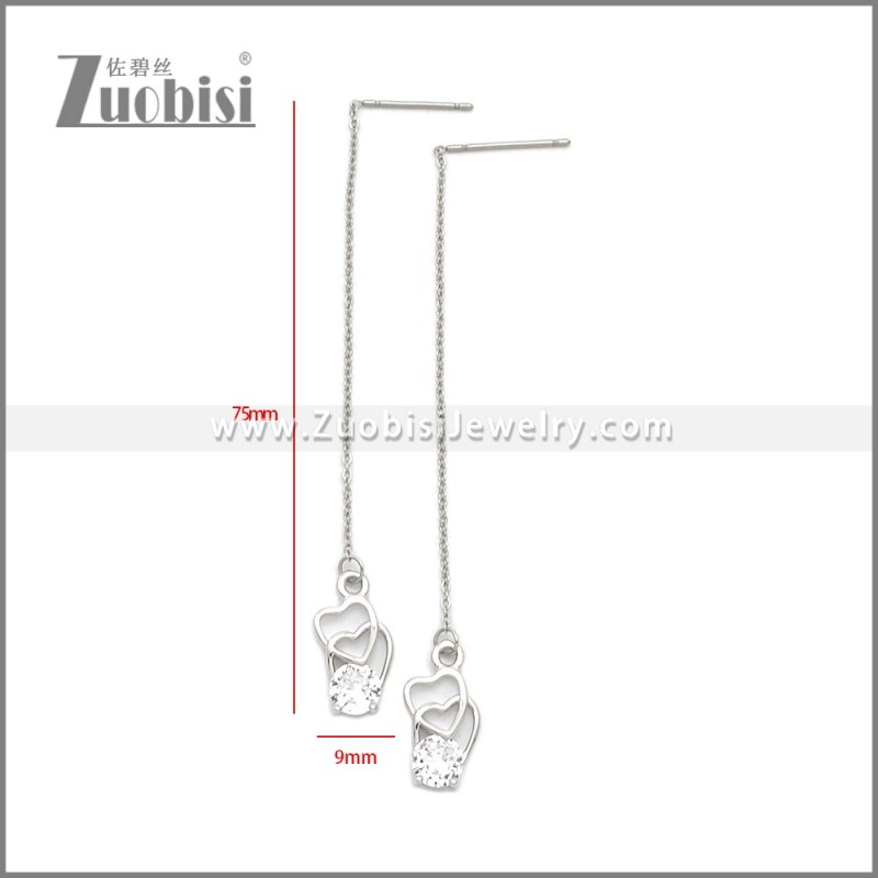 Stainless Steel Earrings e002252S