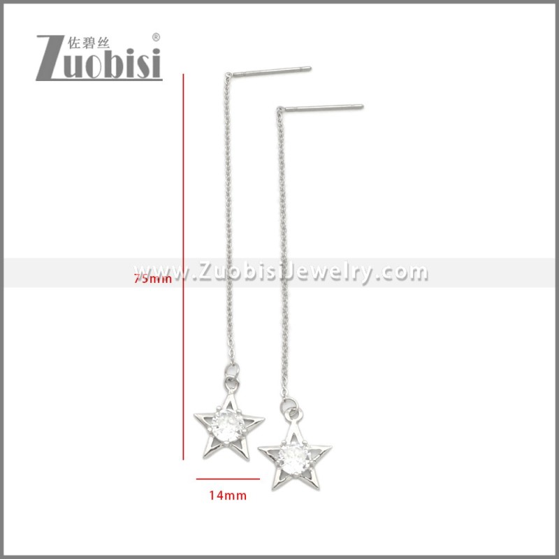 Stainless Steel Earrings e002259S