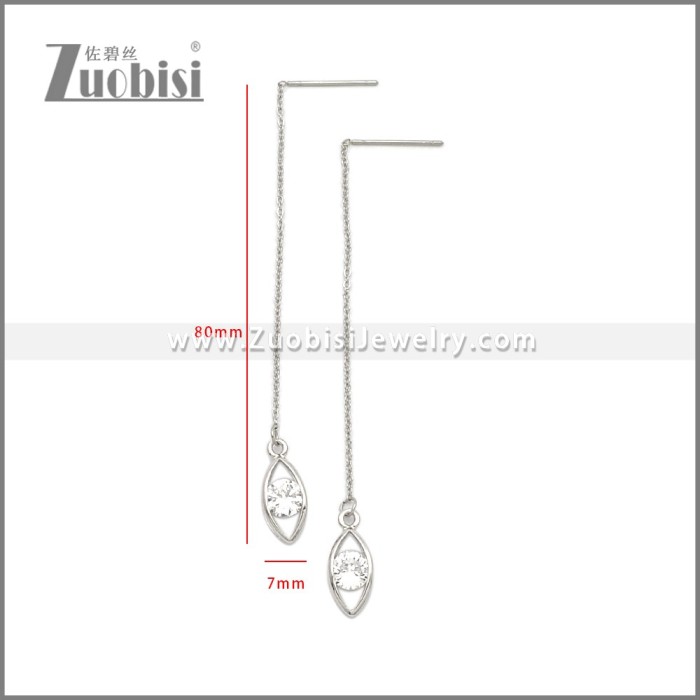 Stainless Steel Earrings e002258S