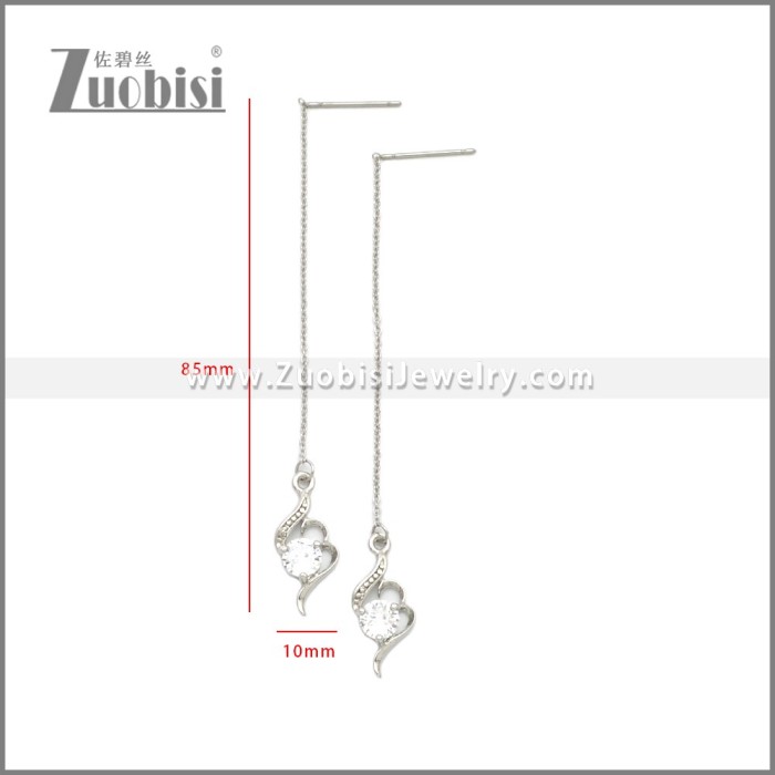 Stainless Steel Earrings e002260S