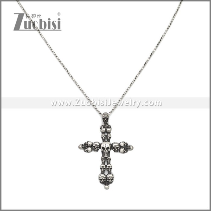 Stainless Steel Necklaces n003355SA