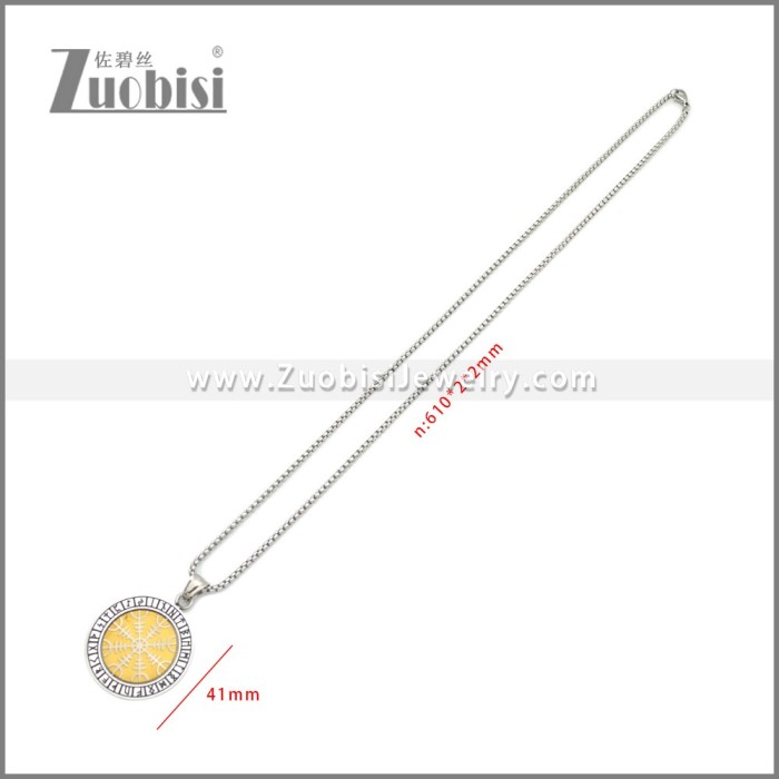 Stainless Steel Necklaces n003354SG