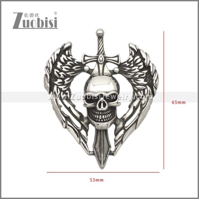 Stainless Steel Pendants p011336SA