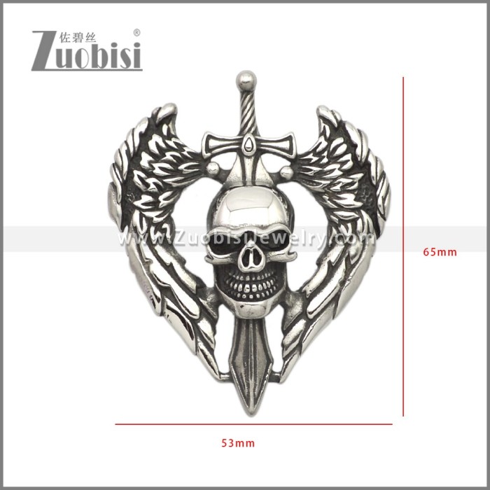 Stainless Steel Pendants p011336SA