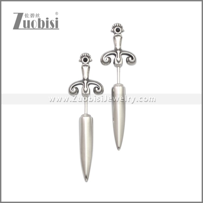 Stainless Steel Earrings e002263S