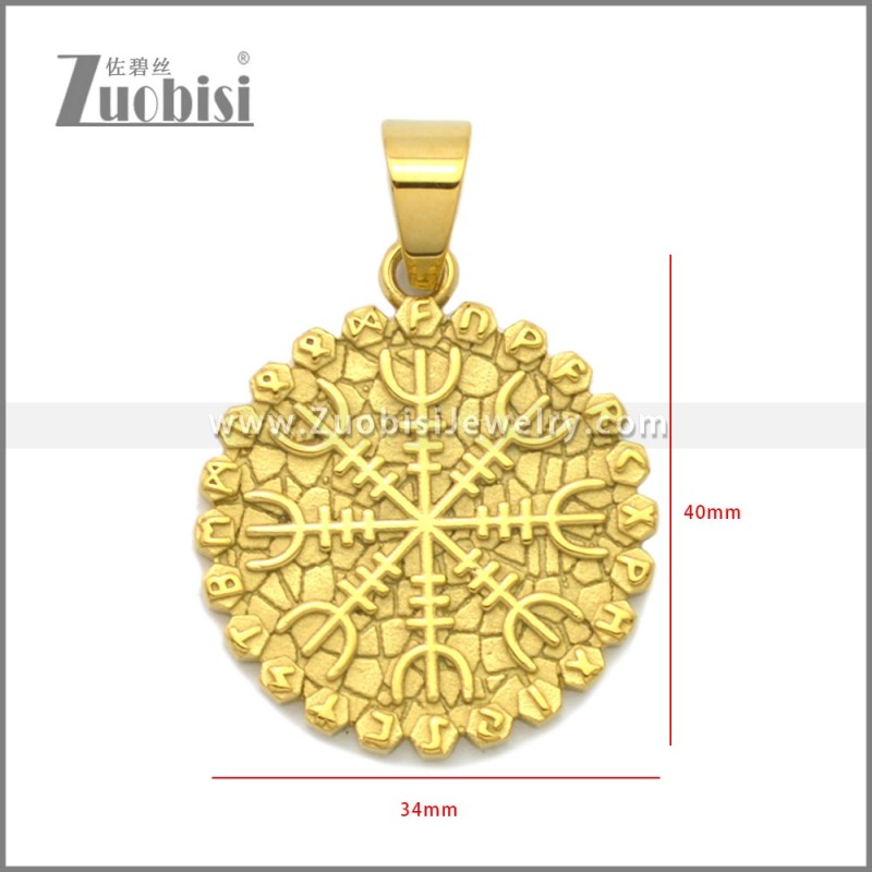 Stainless Steel Pendants p011348G