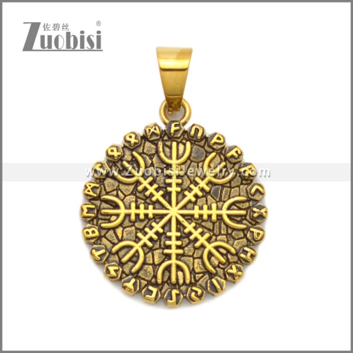 Stainless Steel Pendants p011348GA
