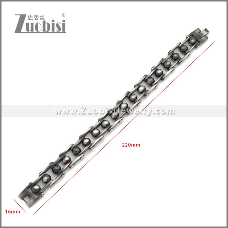 Stainless Steel Bracelets b010311A