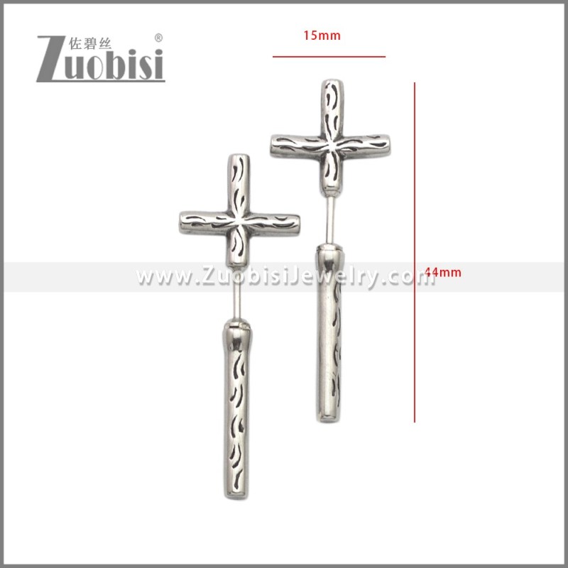 Stainless Steel Earrings e002268S