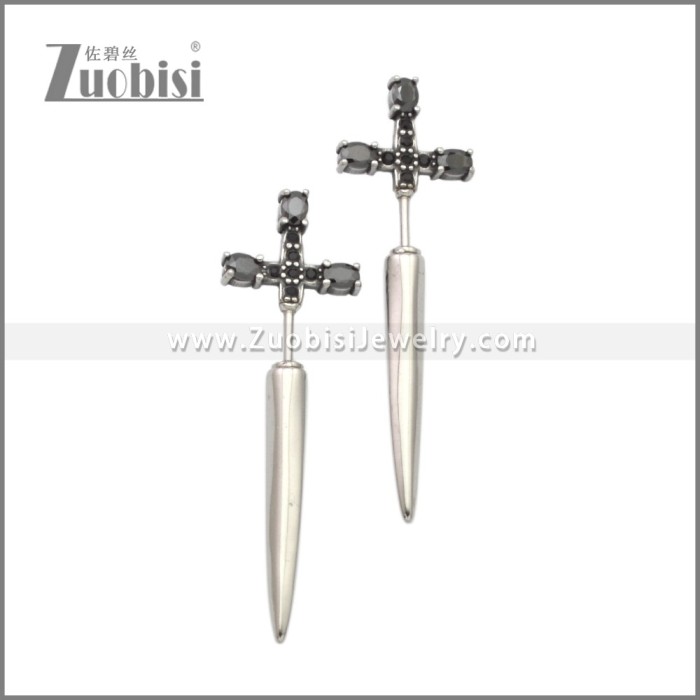 Stainless Steel Earrings e002266S