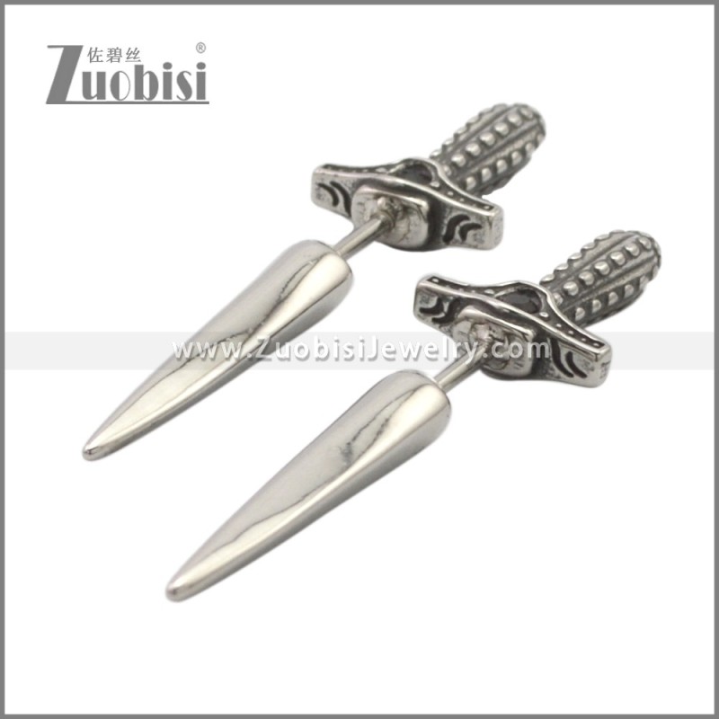 Stainless Steel Earrings e002267S