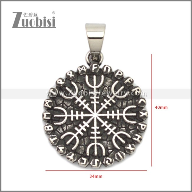 Stainless Steel Pendants p011348SA