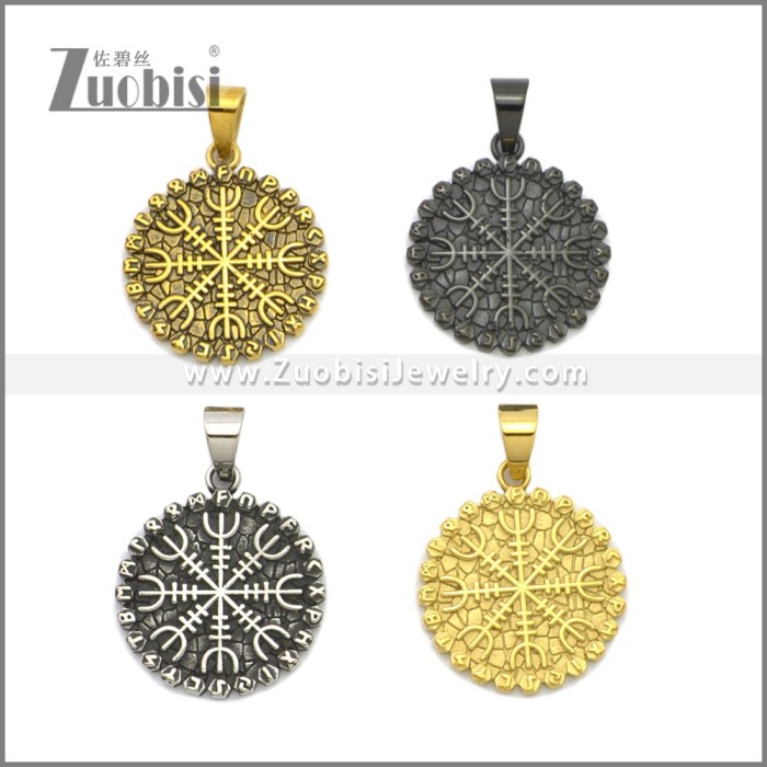 Stainless Steel Pendants p011348GA