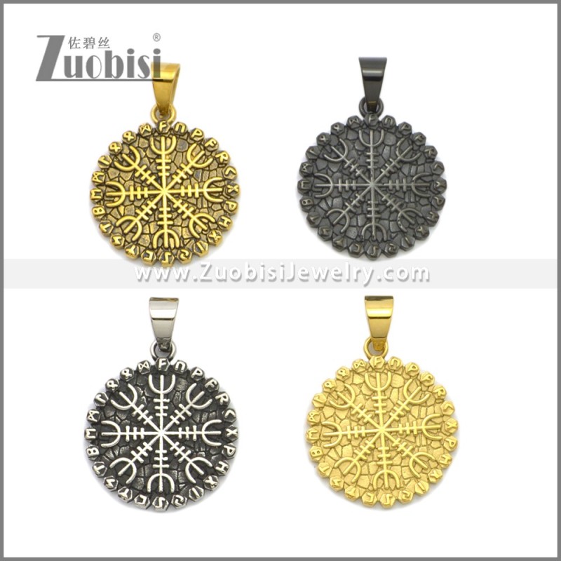 Stainless Steel Pendants p011348GA