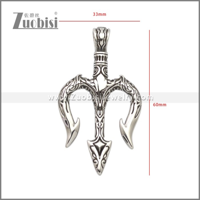 Stainless Steel Pendants p011345SA