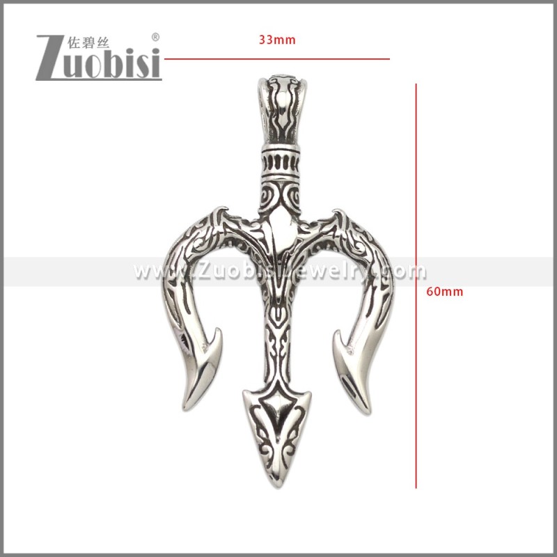 Stainless Steel Pendants p011345SA