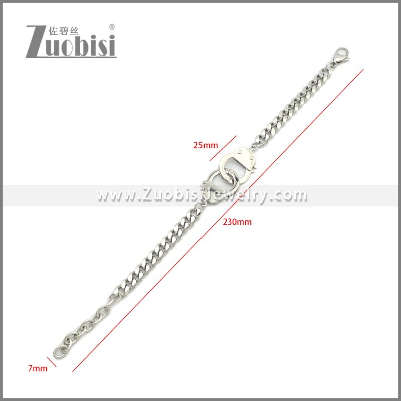 Stainless Steel Bracelet b010324S