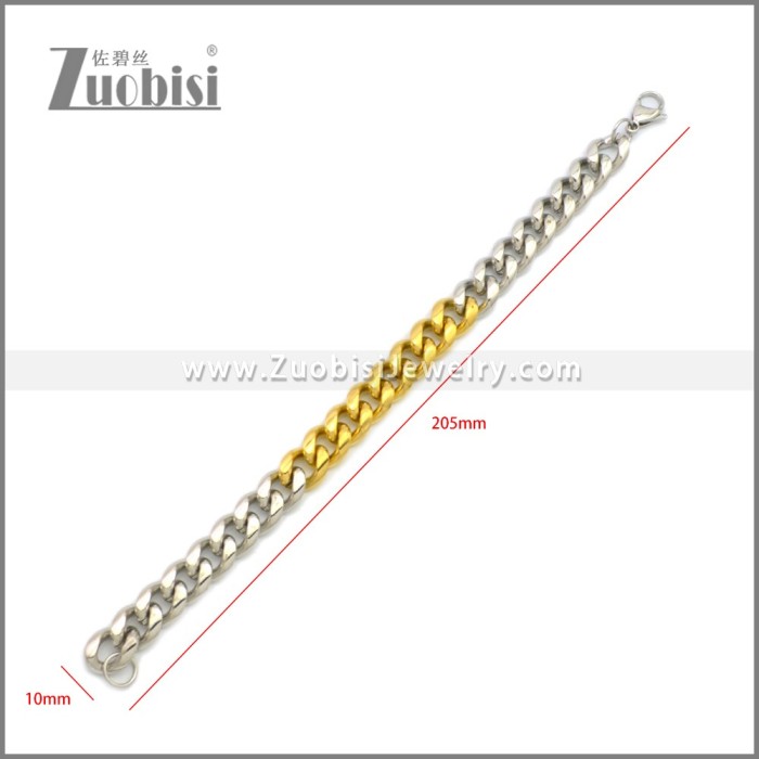 Stainless Steel Bracelet b010327SG2