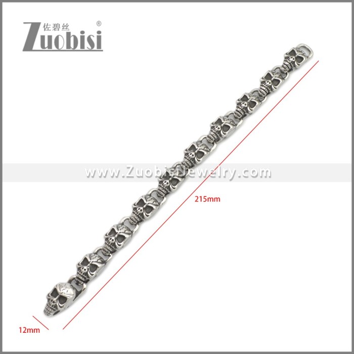 Stainless Steel Bracelet b010326SA