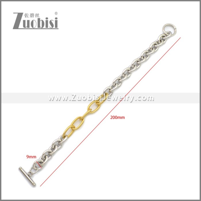 Stainless Steel Bracelet b010325SG