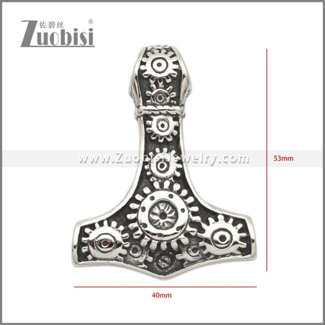 Stainless Steel Pendants p011361SA